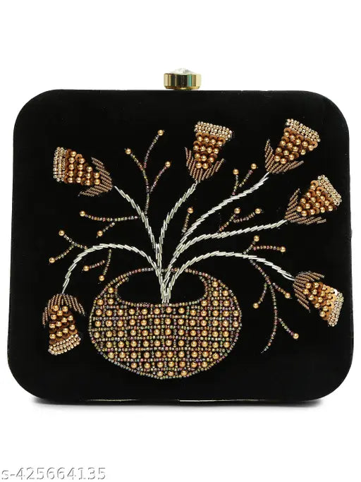 MaFs Embridered Women Clutch