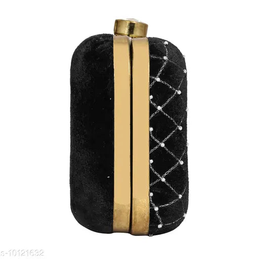MaFs Women's Sequence Box Clutch for Wedding and Parties.