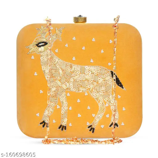 MaFs Trendy Embroidery party Wear sling bag