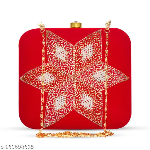 MaFs Beautiful And Party Wear Women clutche