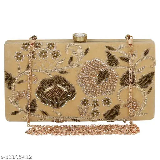 MaFs Fancy Handcrafted Embroidered Women clutches