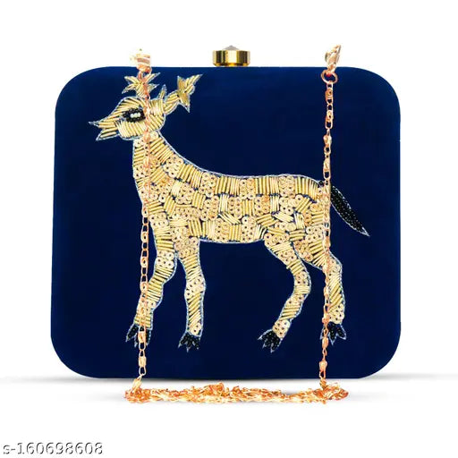 MaFs Trendy Embroidery party Wear sling bag
