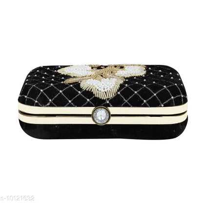 MaFs Women's Sequence Box Clutch for Wedding and Parties.