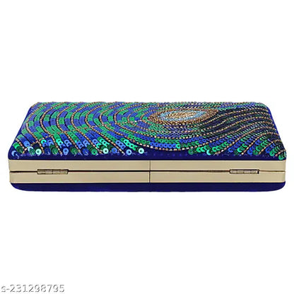 MaFs Hand Embroidery Clutches For Women