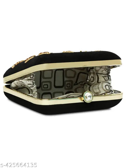 MaFs Trendy Bride Women's Velvet Clutch