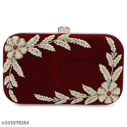 MaFs Embroidered Clutches For Women
