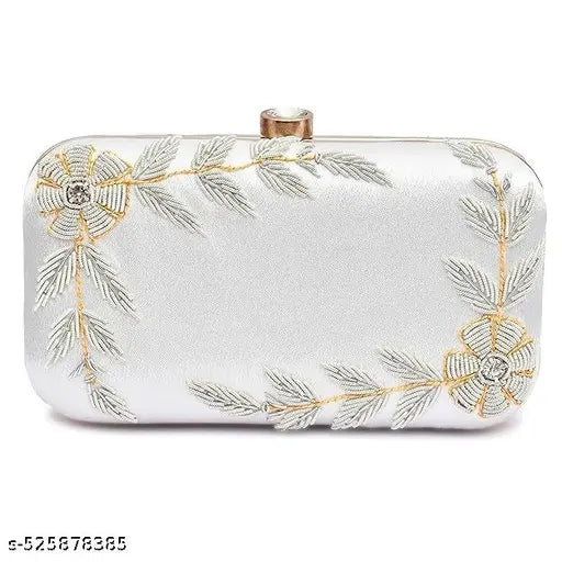 MaFs Embroidered Clutches For Women