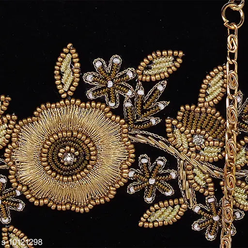 MaFs Trendy Embroidered Women/Girls Clutche