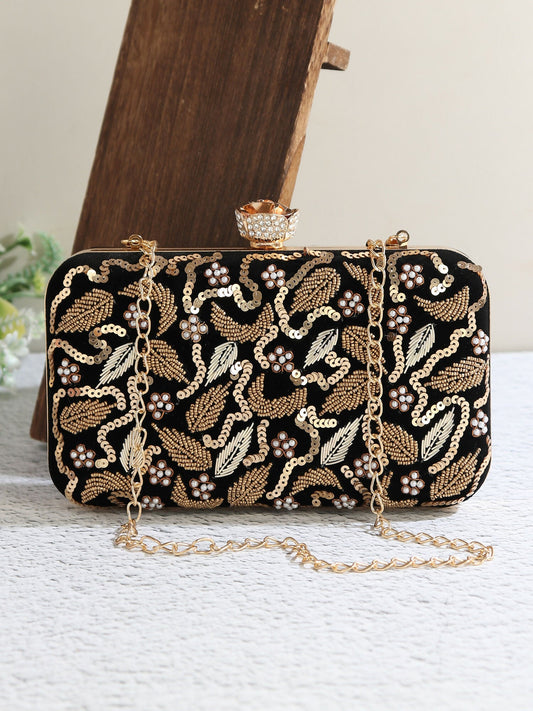 MaFs Unique & Stylish Embroidered Women Clutches