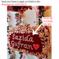 MaFs Embroidery Customized Bridal Clutch