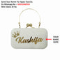 MaFs Portrait Caricature Personalised customized Golden Clutch Bag