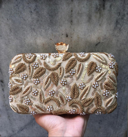 MaFs Unique & Stylish Embroidered Women Clutches