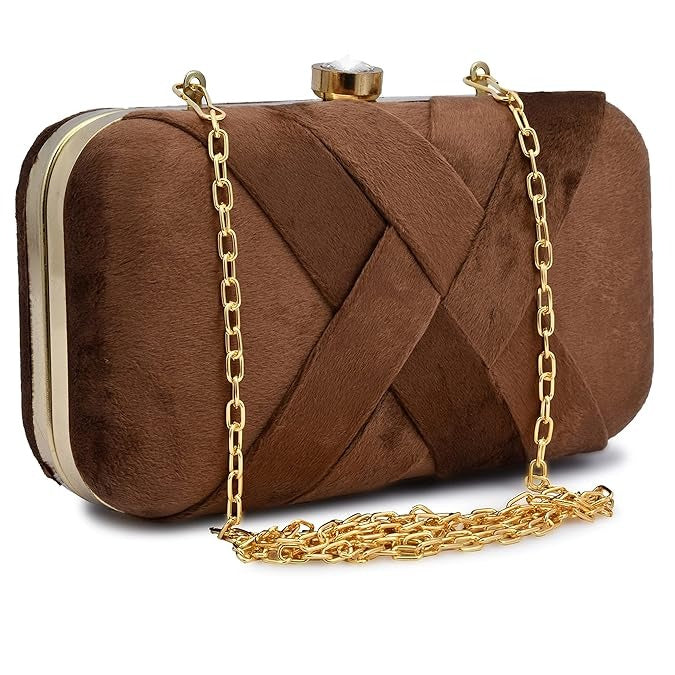 MaFs  Woman's Velvet Hand Clutch