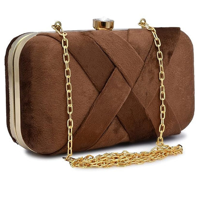 MaFs  Woman's Velvet Hand Clutch