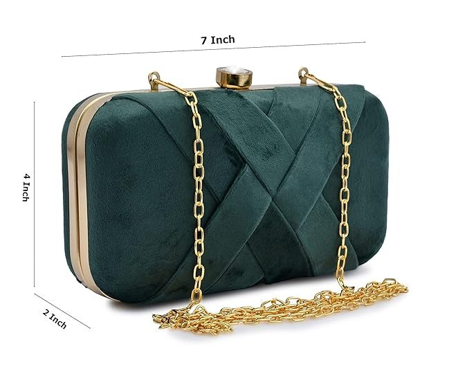MaFs  Woman's Velvet Hand Clutch