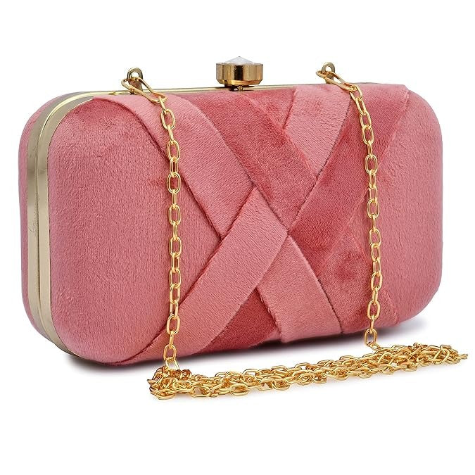 MaFs  Woman's Velvet Hand Clutch
