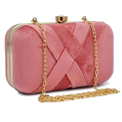 MaFs  Woman's Velvet Hand Clutch