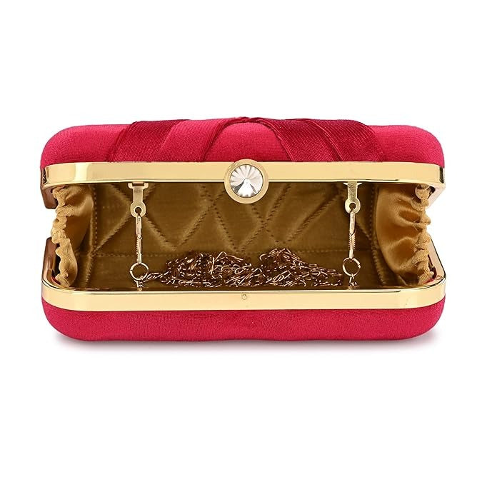 MaFs  Woman's Velvet Hand Clutch