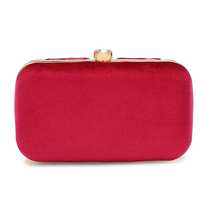 MaFs  Woman's Velvet Hand Clutch