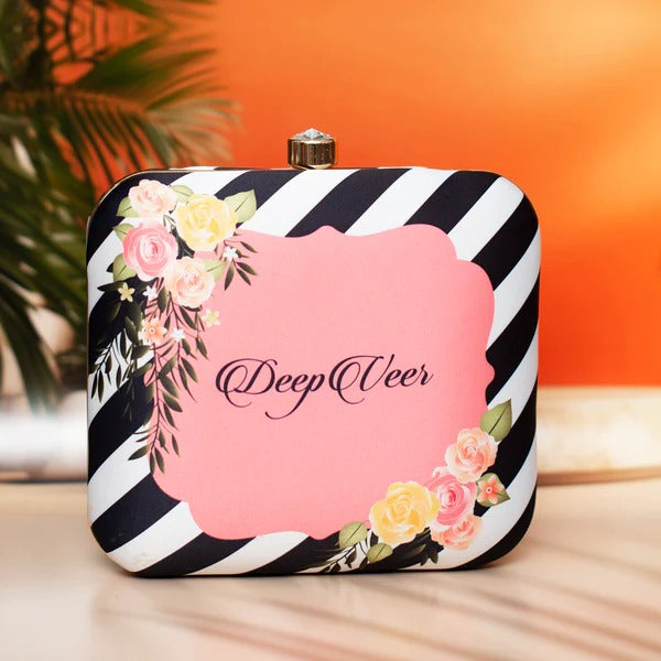 MaFs Portrait Caricature Personalised customized Clutch Bag