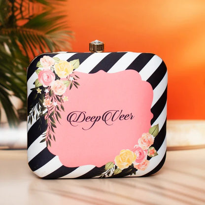 MaFs Portrait Caricature Personalised customized Clutch Bag