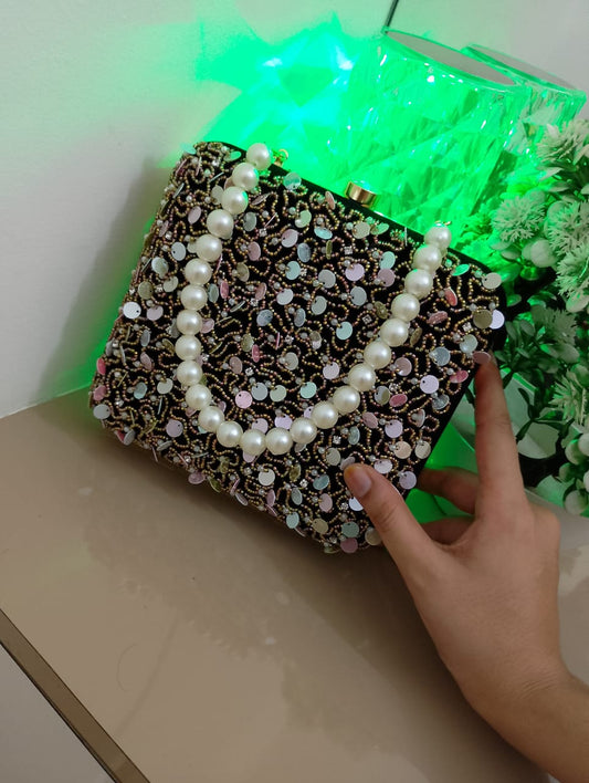MaFs Stylish & unique Beautifull Embroidery Clutch