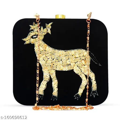 MaFs Trendy Embroidery party Wear sling bag