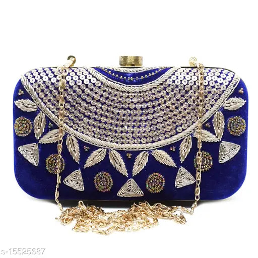 MaFs Beautiful Embroidery Neck Design Clutche