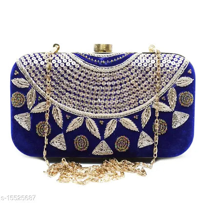MaFs Beautiful Embroidery Neck Design Clutche