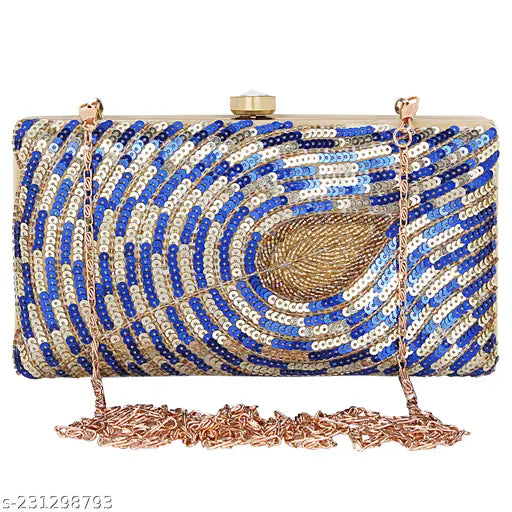 MaFs Hand Embroidery Clutches For Women