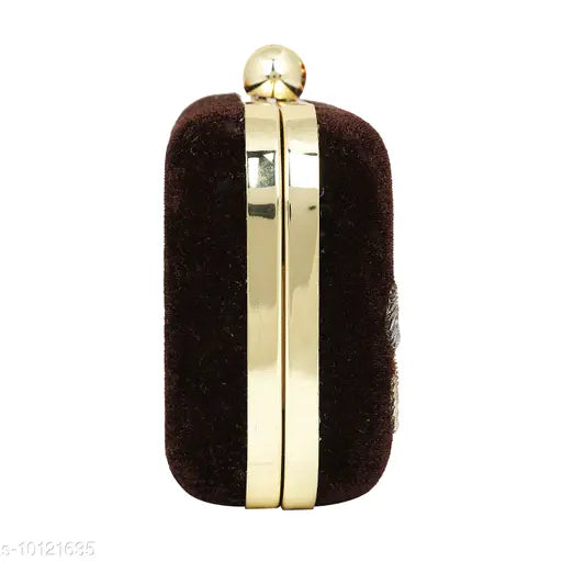 MaFs Women's Sequence Box Clutch for Wedding and Parties.