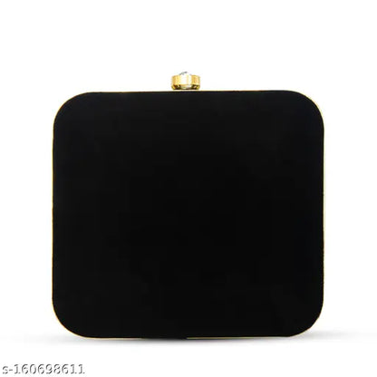 MaFs Embroidered Box Clutche Bag