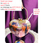 MaFs Portrait Caricature Personalised customized Clutch Bag (HEART SHAPE