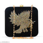 MaFs Embroidered Box Clutche Bag