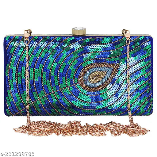 MaFs Hand Embroidery Clutches For Women