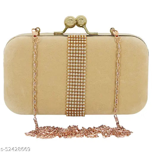 MaFs Velvet Clutche For Women