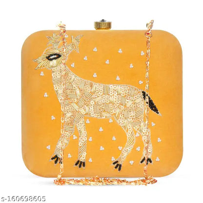 MaFs Trendy Embroidery party Wear sling bag