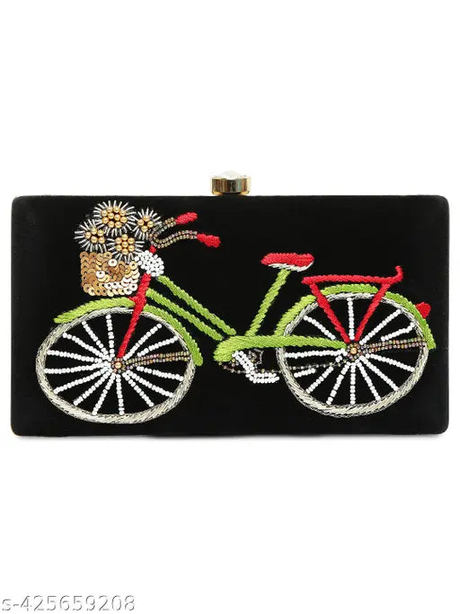 MaFs Hand Embroidery Clutch.