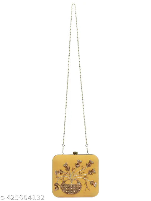 MaFs Embridered Women Clutch