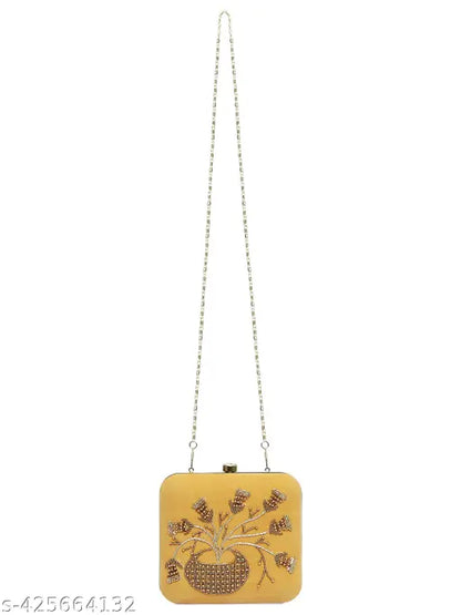 MaFs Embridered Women Clutch