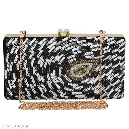 MaFs Hand Embroidery Clutches For Women