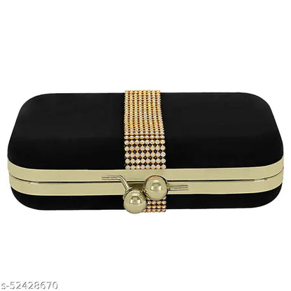 MaFs Velvet Clutche For Women