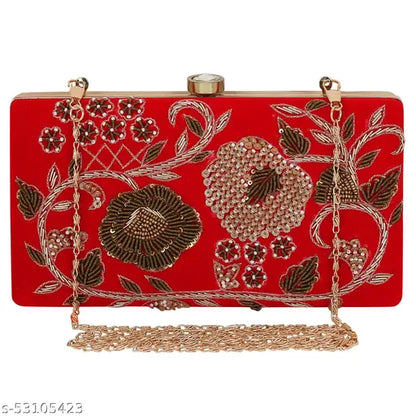 MaFs Fancy Handcrafted Embroidered Women clutches