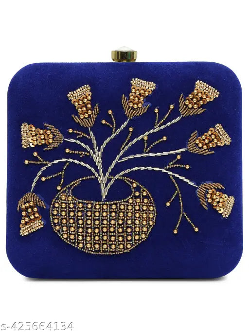 MaFs Embridered Women Clutch