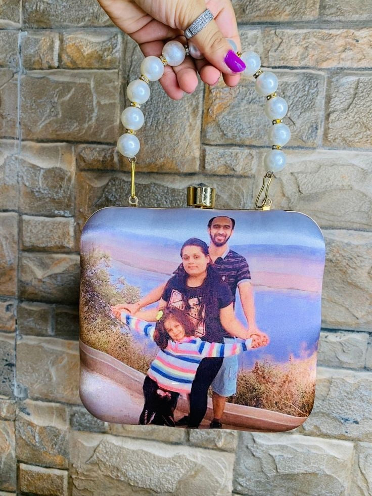 MaFs Portrait Caricature Personalised customized Clutch Bag