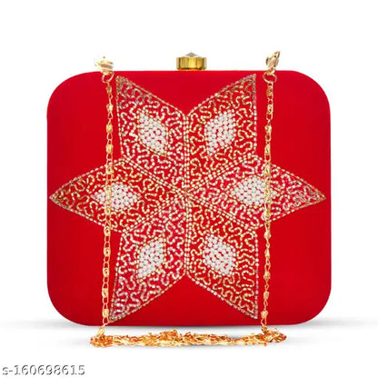 MaFs Beautiful And Party Wear Women clutche