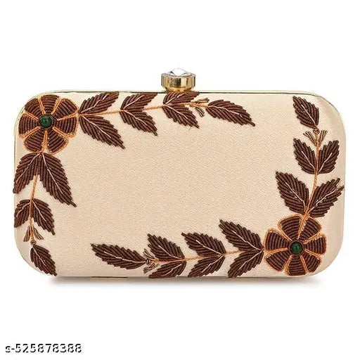 MaFs Embroidered Clutches For Women