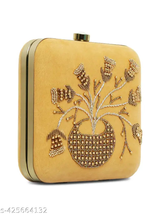 MaFs Embridered Women Clutch